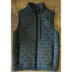 Bass Outdoor Men's Delta Diamond Quilted Packable Puffer Vest Small Olive Green